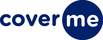 Logo of CoverMe, health coverge and financial marketplace